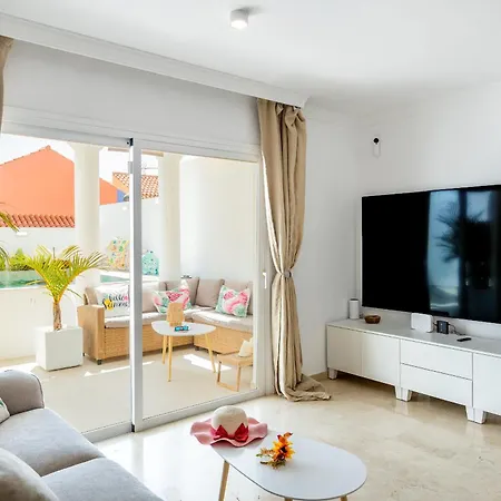 Exclusive Franjuly Playa Paraiso Ocean View Private Pool Large Terrace * アデヘ