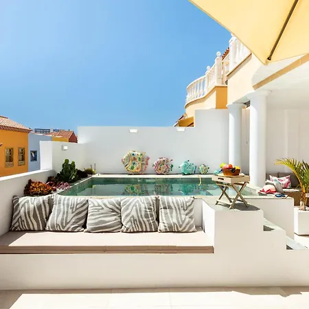 别墅 Exclusive Franjuly Playa Paraiso Private Pool Large Terrace Ocean View 阿德耶